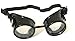 1 ALAZCO Black Welding Oxy-Acetylene Goggles Steampunk - 50mm Eye Cup #5 Lens - Welding, Torching, Soldering, Brazing & Cutting Metals - Made in Taiwan