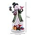 Valery Madelyn 12 Inch Polyresin Christmas Snowman Figurines Decoration with LED Lights, Themed with Classic Collection Splendor Christmas Ornaments