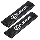 Auto Seat Belt Cover Shoulder Pad Cushion (2 Pcs) fits All Type of car and car Seats Seat Belt Pads (Lexus)