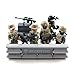 V-22 Osprey Tiltrotor Military Aircraft and Army Soldiers - Building Block Toy