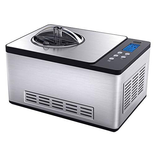 Whynter Ice Cream Machine ICM-220SSY Stainless Steel, Yogurt, Gelato and Sorbet, Ice cream maker, Whynters newest ice cream machine available.