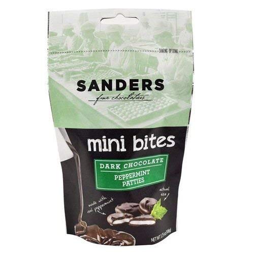 Sanders Fine Chocolates Peppermint Mini Bites Patties