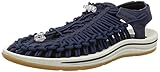 KEEN Men's Uneek Classic Two Cord Sandals, Black
