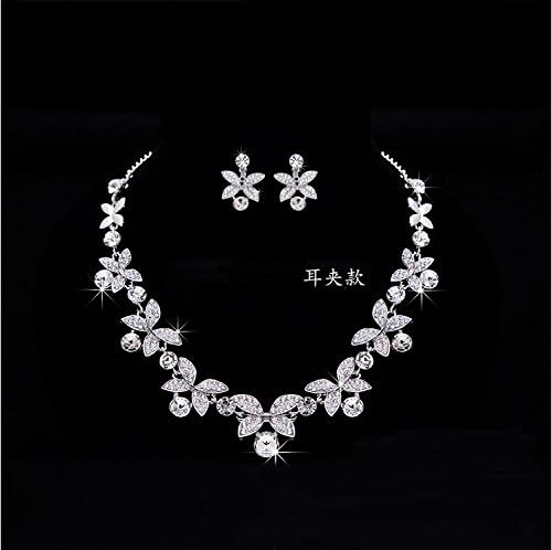 TKHNE Yun cream women girls jewelry headdress 2018 bride wedding hair accessories jewelry Crown necklace pendant Earrings Set