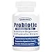 Probiotics for Men 50 Billion CFU, 10 Strains, Support Digestive and Immune Health, Prebiotic Fiber No Refrigeration Shelf Stable, Gluten & Soy Free 60 Tablets
