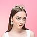 DcZeRong Queen 40 Birthday Tiara Women 40th Birthday Crown Gold Rhinestone Crystal Diamond Crown