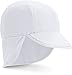 Coolibar UPF 50+ Baby Splashy All Sport Hat - Sun Protective (2-3T- White)