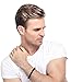 Jstyle 3 Pcs 8mm Stainless Steel Byzantine Bracelet for Men Chain Link 8.5 Inch