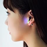 MassMall® New Fashion Light Glowing LED Earrings Ear Drop Crystal Pendant Light up Earrings/Studs Multicolor Bright Stylish Fashion Earrings