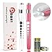 Opoway Pen Light with Pupil Gauge LED Penlight Medical for Doctor Nurse Diagnostic Batteries Free 2ct. Pink and White primary