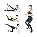 RJQ Exercise Resistance Loop Bands, (24 x 2-Inch) Set of 5 Fitness Exercise Bands with 100% Natural Latexl Best for Yoga, Stretching, Outdoor Exercise.