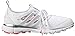 adidas Women's W Climacool II-W, White/Silver Metallic/Flash Red, 9.5 M US