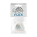 Jim Dunlop Dunlop Tortex Flex Triangle 1.0mm Blue Guitar Pick-6 Pack (456P1.0)