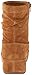 FitFlop Women's Zip Up Crush Suede Boot,Tan,7 M US