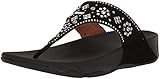 FitFlop Women's Lulu Aztek Stud Toe-Thong Suede