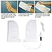 Electric Heated Nail Art Hand Gloves, Manicure Heated Mitts for Paraffin Wax SPA Treatment, Warmer Hand Care Mittens Nail Tools (1 Pair White)thumb 2
