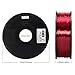 Inland 1.75mm Translucent Magenta PETG 3D Printer Filament, Dimensional Accuracy +/- 0.03 mm - 1kg Spool (2.2 Lbs)