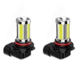 Extremely Bright 9140 H10 9145 LED Bulb, 6000K Pure White 9045 9040 LED Fog Light Bulbs for DRL or Fog Lights,33 SMD (Pack of 2)