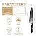LEVINCHY 4.5 inch Damascus Steak Knife Set 4 Pieces, Professional Japanese Damascus Stainless Steel with PAKKA Wood Handle, Superb Edge Retention, Stain & Corrosion Resistant