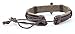 Golastartery Alloy English Scripture Cross Weave Leather Bracelets (Brown)