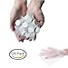 YUMMAYEE 100pcs Portable Mini Rayon Disposable Compressed Towel Camping Wipe Coin Tissue Toliet Paper Towel for Travel/Home/Outdoor Activities