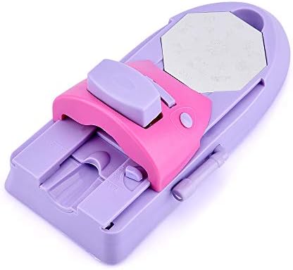 ArMordy - Nail Tools DIY Nail Art Printer Printing Manicure Machine Stamp Set with 6 Metal Pattern Plates Scraper Printing Chart Plate