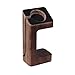 eLander Handcrafted Wood Stand Bracket Docking Station Cradle Holder for All Apple Watch Models Compatible with 38/42mm Series 3 Series 2 Series 1 Sport and Edition (100% Walnut)