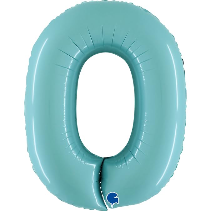 Grabo Number 0 Superloon Single Pack, Length- 40 Inch, Colour- Pastel Blue