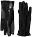 Isotoner Women's Spandex smarTouch Gloves,  Black,  Small/Medium