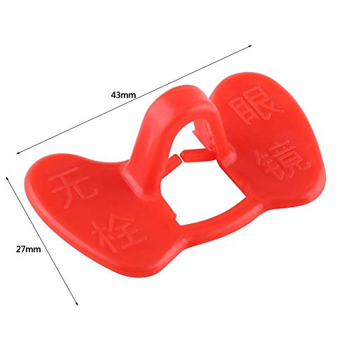20 Pcs Anti Picken Brillens Kunststoff Pinless Peepers No-Bolt Hühnerbrillen Hühner Anti Picken Brille Geflügel Landwirtschafts Ausrüstung Werkzeu – Bild 8