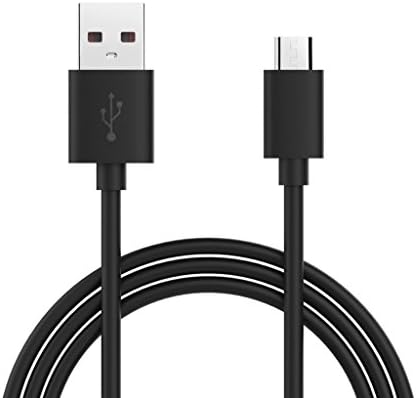 SeattleTech Basic Black Micro USB Cables Charger Cord Sync for PS4, Samsung, Camera, and Many Other Devices (2 PK)