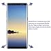 (3 Pack) LK Screen Protector for Samsung Galaxy Note 8, [Max Coverage] HD Clear Anti-Bubble Flexible Film