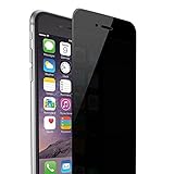 iPhone 7 Privacy Anti Spy Anti-Glare Ballistic Tempered Glass Premium HD 2.5D Curve Edge Full Screen Protector 0.3mm 9H Hardness Shatter, Scratch, Fingerprint, Bubble Free (iPone 7)