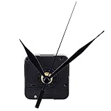 Mudder Quartz Clock Movement Kit for Replacement, 1/ 5 Inch Maximum Dial Thickness, 17/ 25 Inch Total Shaft Length