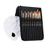 Art Supply Paint Brushes Set 12pcs Brushes