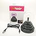ScienceGeek USB Or Batteries Powered Touch and Sound Light Activation Magic Plasma Ball Novelty Toy Black Base