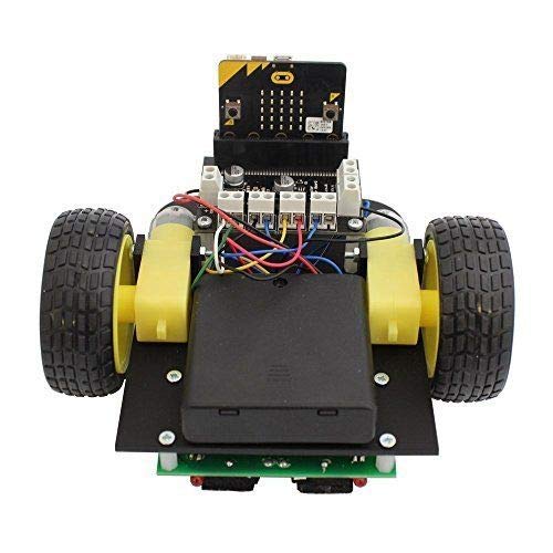 Line Following Robot Buggy car for the BBC microbit SELF BUILD KIT