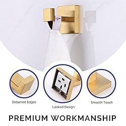 Angle Simple Bath Towel Hook, SUS304 Stainless