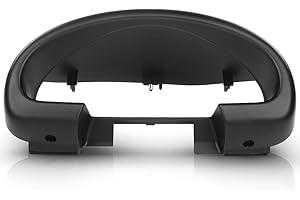 PIT66 Gauge Cluster Bezel Hood Cover Compatible with Mazda Miata 1990-1993 NA01-55-420B-00, NA0155420B00 Black Dash Cover