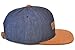 Skyed Apparel Snapback Hat Collection with Genuine Leather Strap (Multiple Colors)