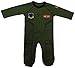 Baby Boys Aviator Flight Suit Future Pilot Long Outfit Olive Green