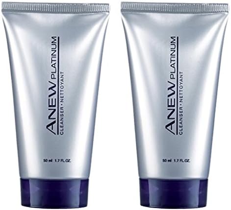 Avon Anew platinum cleanser 'Lot of 2' 1.7 Fl Oz each Travel Size