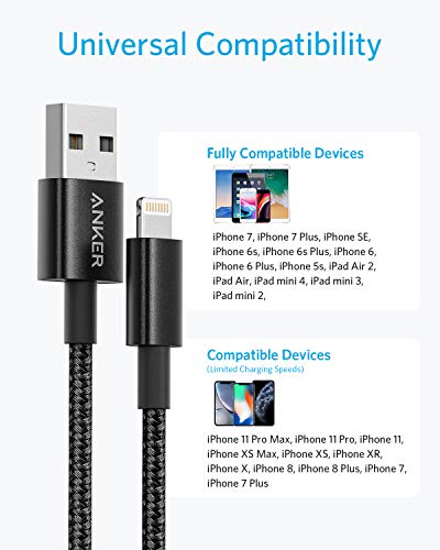 4 Anker+Premium+Lightning+Certified+Chargers