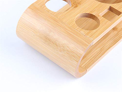 HXIYANG 10pc Cocktail Maker Shaker aus Edelstahl, Werkzeugset für Getränkemischer mit Holzständer Erstellen Sie… – Bild 4