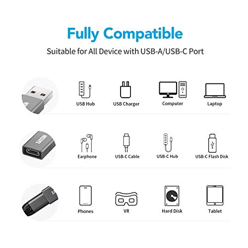 5 USB+Female+Male+Adapter+Pack