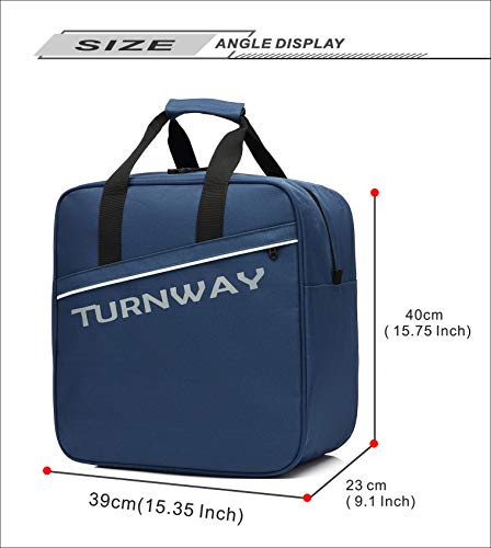 TurnWay Ski/Snowboard Boot Bag/Packing Ski Boots, Gloves, Helmet, Goggles & Extras