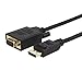 CableCreation DP to VGA Cable 10FT Displayport to Vga Cable Gold Plated 1080P@60Hz, Standard DP Male to VGA Male Cable, Black Color