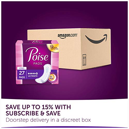 5 Poise+Incontinence+Original+Ultimate+Absorbency