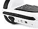 Scoovy Black Front and Back Bumper for Hoverboard / 2 Wheel Self Balancing Scooter - One Set Protective bumpers