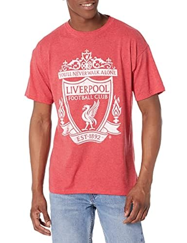 Liverpool Men's Liverpool FC 1892 Crest T-Shirt, Red, Medium